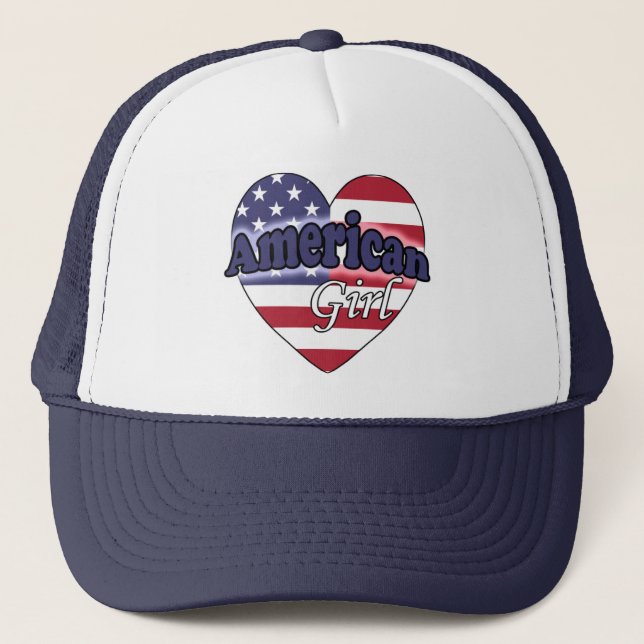 Amerikansk flicka keps (Framsida)
