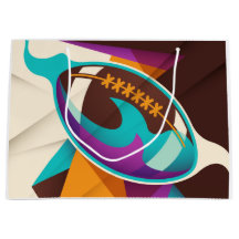 Amerikansk Football Sport Boll Abstrakt