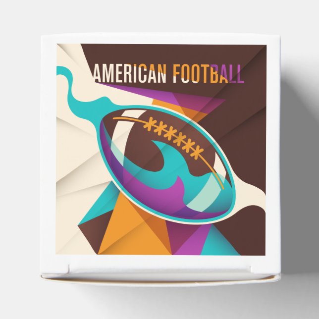 Amerikansk Football Sport Boll Abstrakt Presentaskar (Överdel)