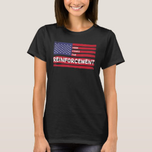 Amerikansk förstärkning t shirt