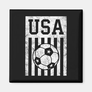 Amerikansk fotboll amerikansk flagga kvinnor män b magnet