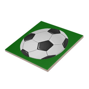 Amerikansk fotboll eller Association Football Boll Kakelplatta