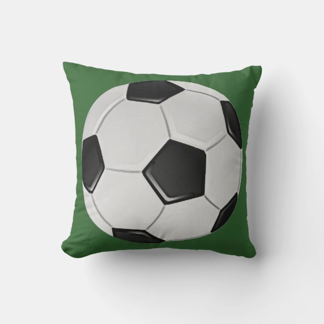 Amerikansk fotboll eller Association Football Boll Kudde (Framsida)