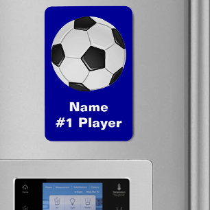 Amerikansk fotboll eller Association Football Boll Magnet