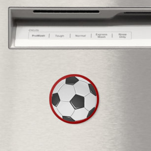Amerikansk fotboll eller Association Football Boll Magnet