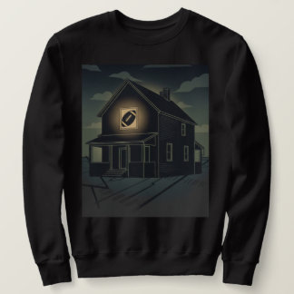 AMERIKANSK FOTBOLL EMO-BAND INSPIRERAD MINIMALISTI LÅNG ÄRMAD TRÖJA