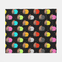 Amerikansk Fotboll - Färgglada Hjälmar och Boll 