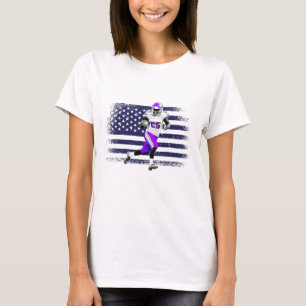 Amerikansk fotboll Fläkt Jersey Shirt USA flagga T