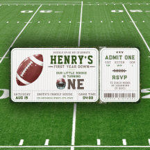 Amerikansk fotboll - första året nedåt 1:a födelse