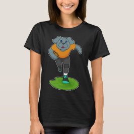 Amerikansk fotboll i hund t shirt