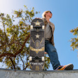 Amerikansk fotboll Jersey Färg Black Guld Glitter Mini Skateboard Bräda 18,5 Cm<br><div class="desc">Svart och guld! Den amerikanska fotbollen fläkt kommer att kärlek denna faux glitter-design med fullt anpassade textmallar för två jersey-nummer och två idrottsmans namn. Stödja ditt favoritteam med höft,  trendig,  konstnärliga varor.</div>