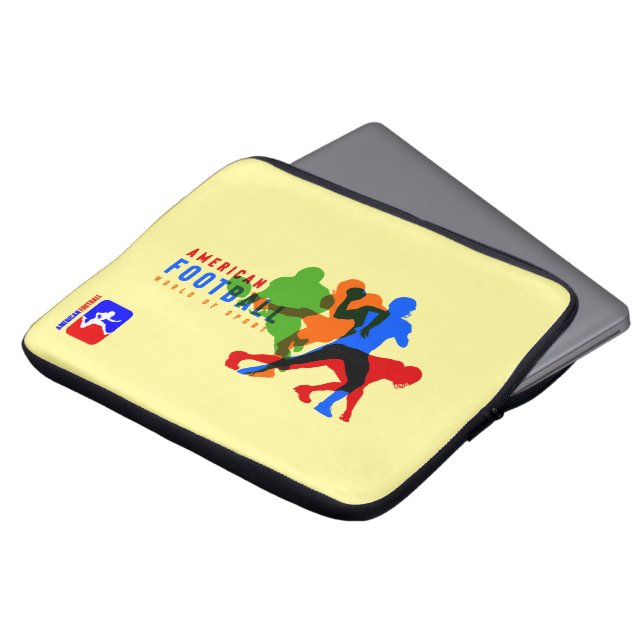 Amerikansk fotboll | Laptop sleeve 13 tum (Framsida topp)