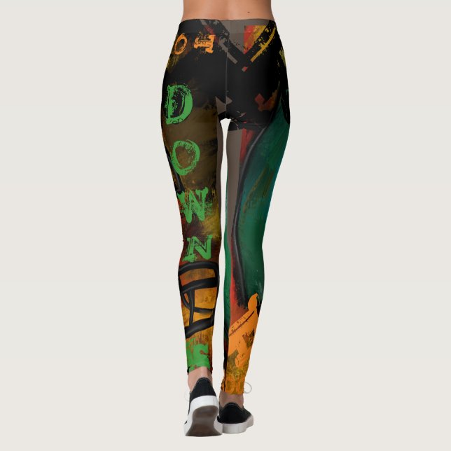 AMERIKANSK FOTBOLL LEGGINGS (Baksida)