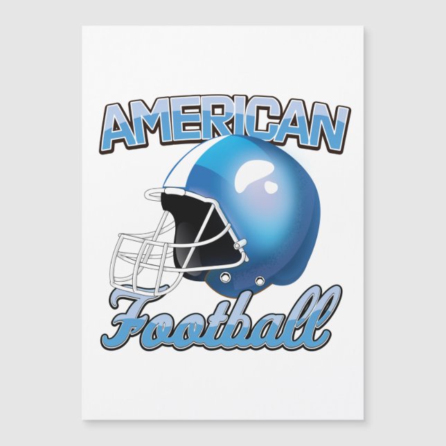 Amerikansk fotboll logotyp (Framsida)