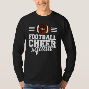 Amerikansk Fotboll Mamma Mormor Cheer Squad Kvinno T Shirt