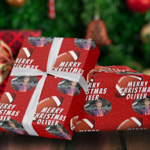 Amerikansk fotboll Merry Christmas Foto