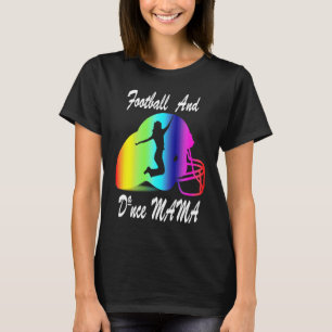 amerikansk fotboll och dans mama Dance Mom Dancing T Shirt