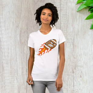 Amerikansk fotboll på brandkvinnor T-Shirt