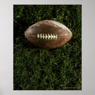 Amerikansk fotboll på gräs poster