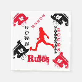 AMERIKANSK FOTBOLL PAPPERSSERVETT