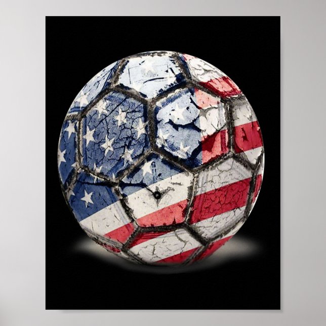Amerikansk fotboll poster (Framsidan)