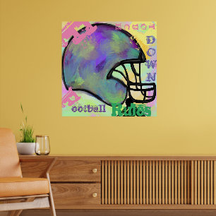 AMERIKANSK FOTBOLL POSTER