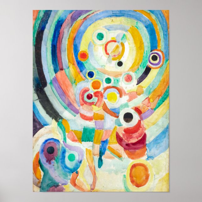 Amerikansk fotboll | Robert Delaunay | Poster (Framsidan)