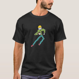 Amerikansk fotboll Stickman T Shirt