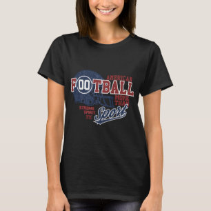 Amerikansk fotboll t shirt