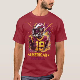 Amerikansk fotboll t shirt