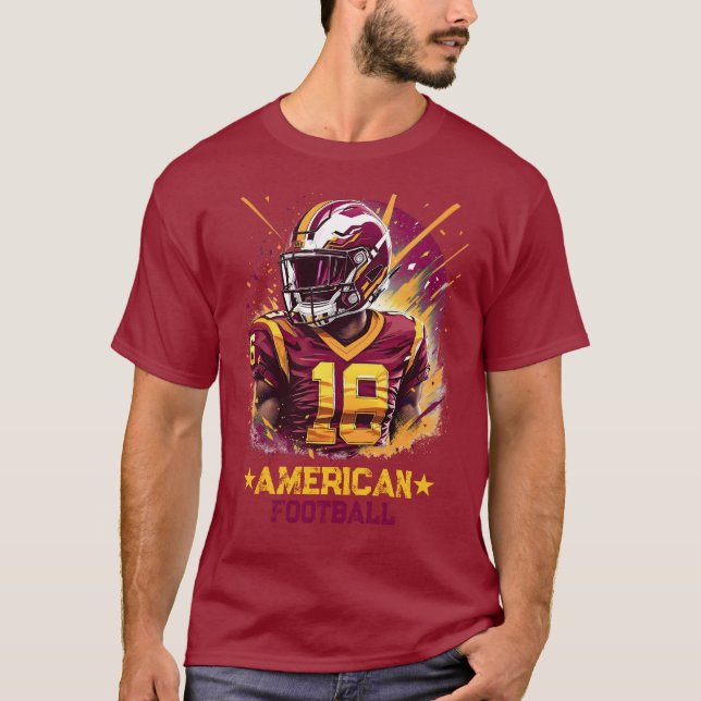 Amerikansk fotboll t shirt (Framsida)