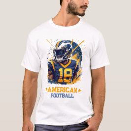 Amerikansk fotboll t shirt