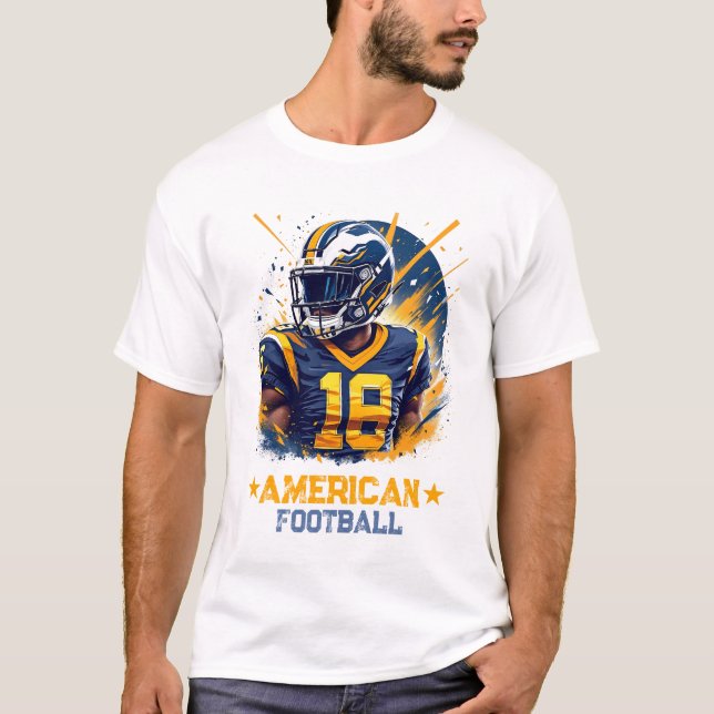 Amerikansk fotboll t shirt (Framsida)