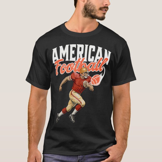 Amerikansk fotboll t shirt (Framsida)