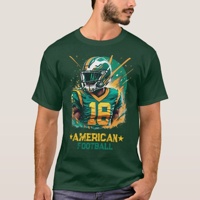 Amerikansk fotboll t shirt (Framsida)
