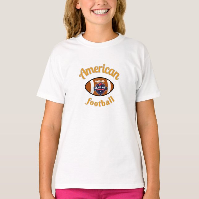 amerikansk fotboll t shirt (Framsida)