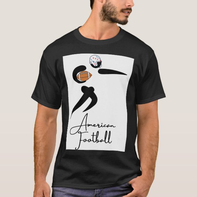 Amerikansk fotboll t shirt (Framsida)
