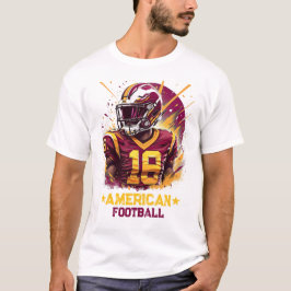 Amerikansk fotboll t shirt