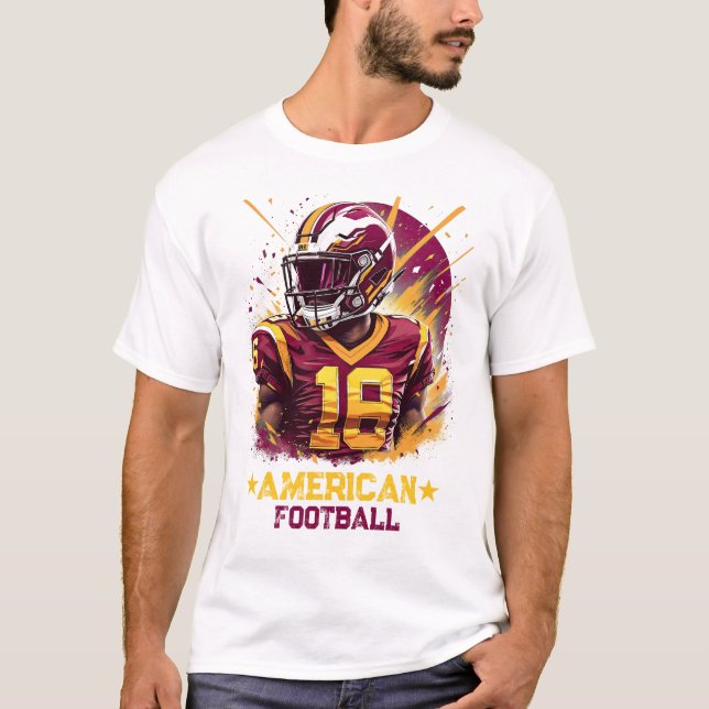 Amerikansk fotboll t shirt (Framsida)