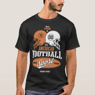 Amerikansk fotboll t shirt