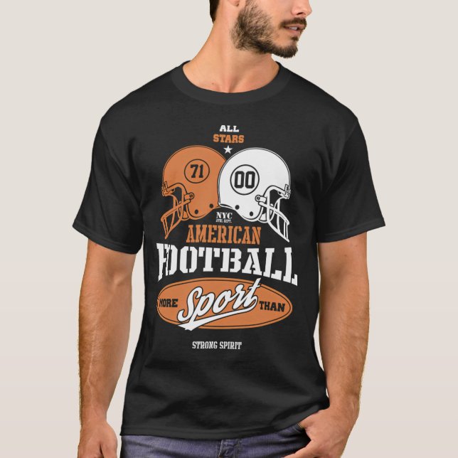 Amerikansk fotboll t shirt (Framsida)