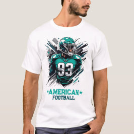 Amerikansk fotboll t shirt