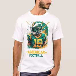 Amerikansk fotboll t shirt