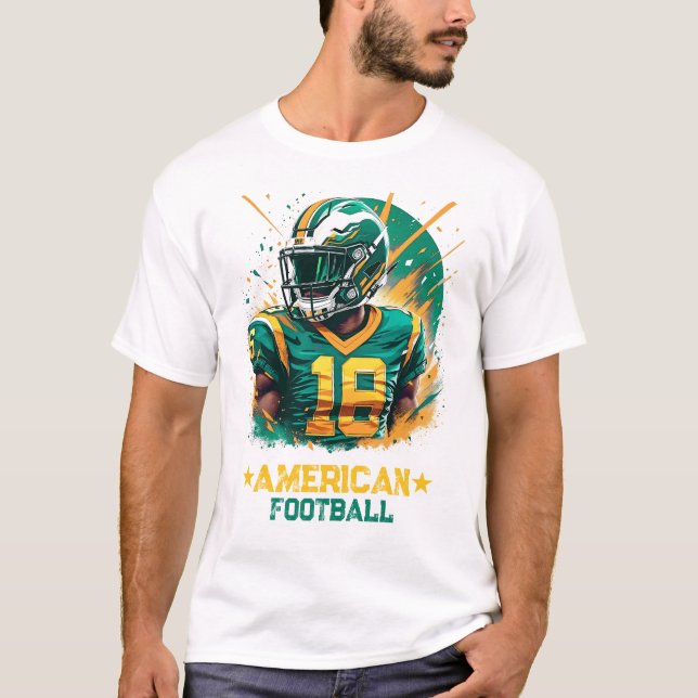 Amerikansk fotboll t shirt (Framsida)