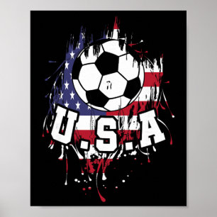 Amerikansk fotboll Usa Futbol _1 Poster