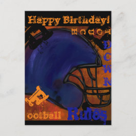 AMERIKANSK FOTBOLL VYKORT