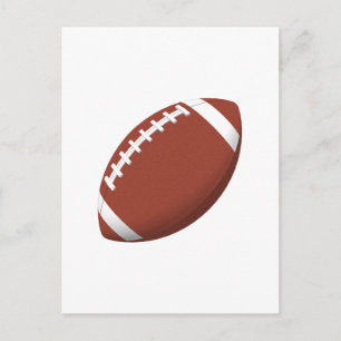 Amerikansk fotboll! vykort
