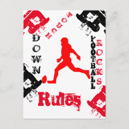 AMERIKANSK FOTBOLL VYKORT