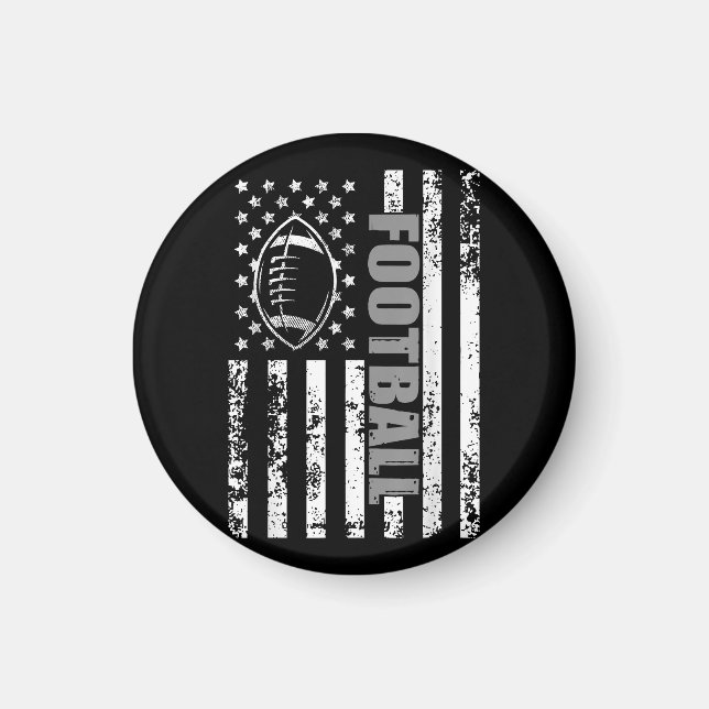 Amerikansk fotbolls-EM Magnet (Framsidan)