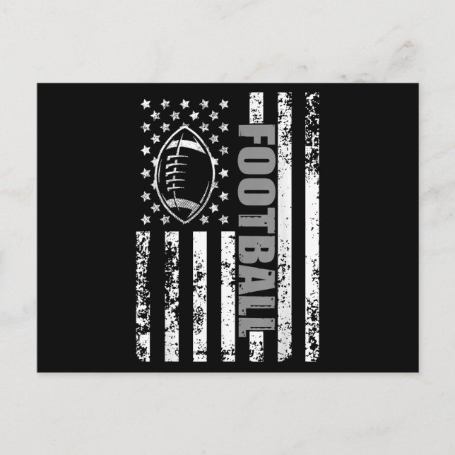 Amerikansk fotbolls-EM Vykort (Framsida)